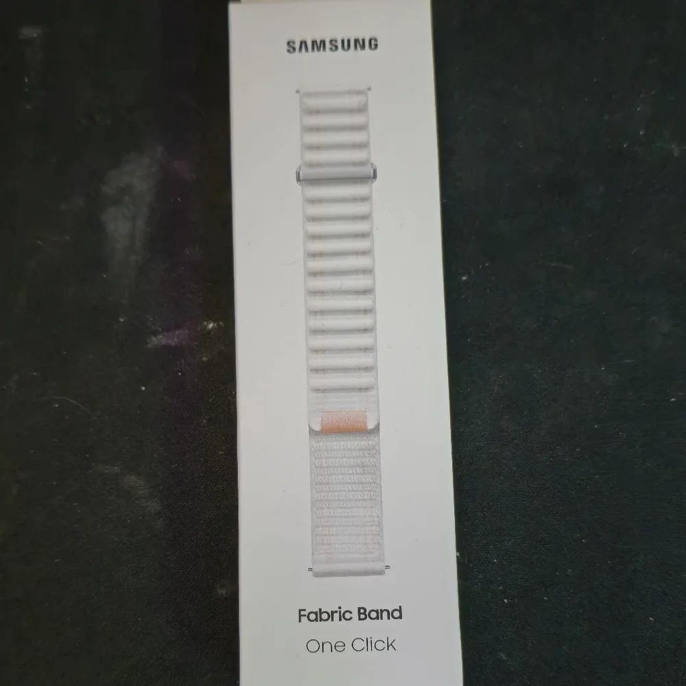 Samsung watch band small pink white